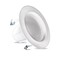 Feit Electric Feit Enhance White 5 in. W Aluminum LED Dimmable Recessed Downlight 8.6 W, PK4 LEDR4HO/6WYCA/4 - alternate 8